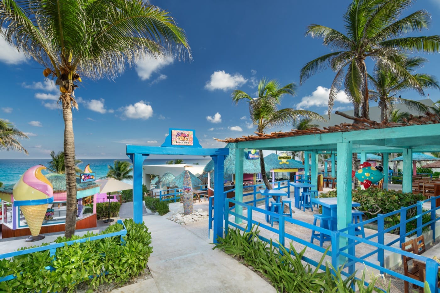 Gran Oasis Cancún vista del alojamiento